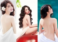 10 ảnh nude đẹp của Ngọc Trinh cám dỗ người xem