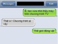 Ảnh vui: Tin nhắn bá đạo nhất