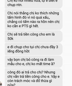 2 em gái chê ảnh xấu trả công 3 giờ chụp hình 50.000 đồng cho thợ :))