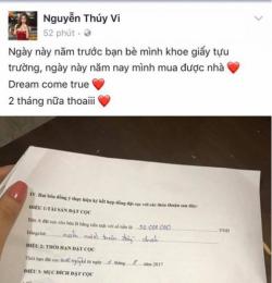 19 tuổi sau một năm làm việc ở Sài Thành, Thúy Vi đã tậu được nhà tiền tỷ