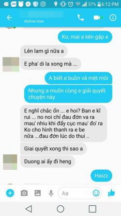 Cô gái bị ép phá thai lên tiếng sau khi lộ những tin nhắn "đòi tiền đền bù" từ bạn trai