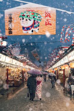 Tokyo đẹp 'nghẹt thở' trong màn tuyết giá buốt
