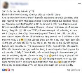 Hậu 20/10, chị em 'khoe' những món quà éo le: Người được tặng 2 củ khoai lang, người ngỡ ngàng thử thai 2 vạch