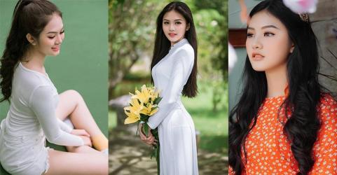 Vẻ đẹp ngọt ngào của nữ sinh 10x Đồng Nai gây "đốn tim" cộng đồng mạng