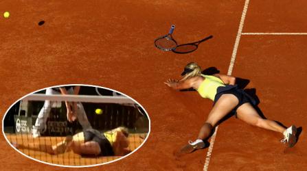 Sharapova 'run rẩy' trước vẻ đẹp của nàng Scarlett
