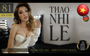 Thảo Nhi Lê trở thành mỹ nhân Việt duy nhất lọt Top 100 gương mặt đẹp nhất thế giới